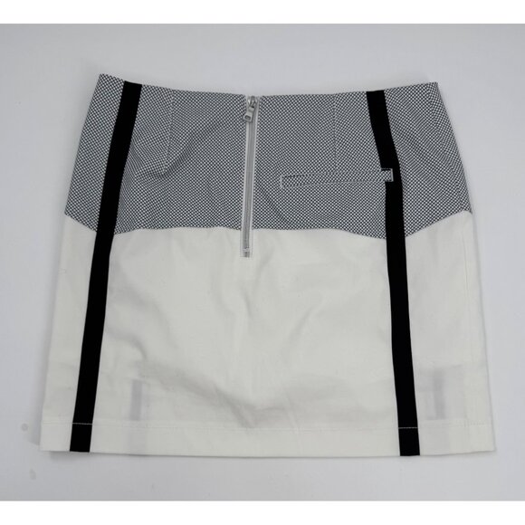 Annika Cutter & Buck  Skort US 8 White & Black Colorblock - Picture 9 of 11